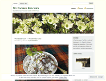 Tablet Screenshot of mydanishkitchen.com